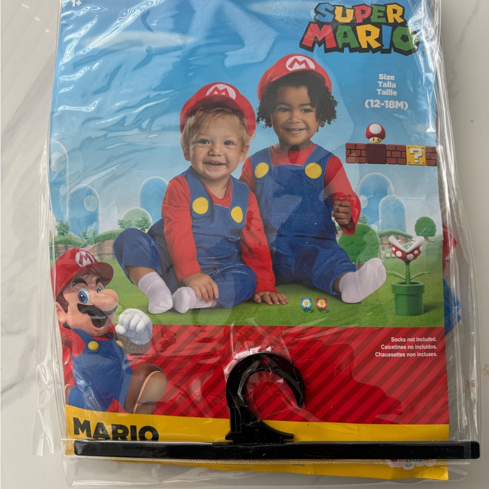 Disguise Super Mario Baby Costume